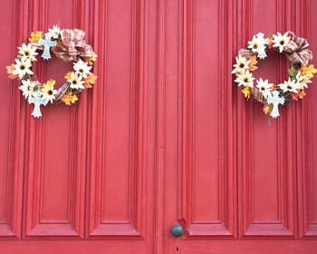 Our front door - YOU are welcome!