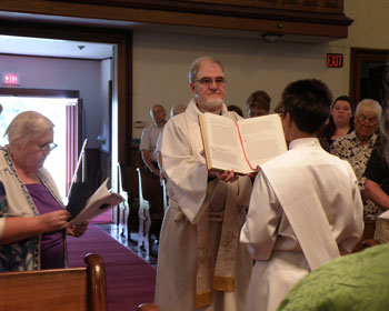 A memorial service 2010